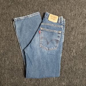 Levi's 569 Loose Straight 25 x 27 Men's Blue Jeans